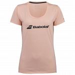 Babolat Exercise Cotton Tee Girl Tropical Peach